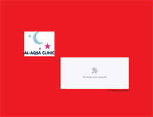 Tablet Screenshot of al-aqsaclinic.org